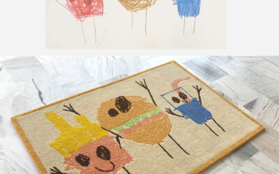 RUGS MADE WITH YOUR CHILD’S DRAWING BY RUG YOUR LIFE