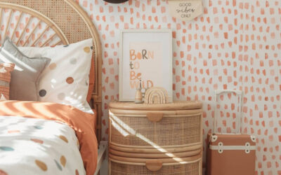 RATTAN FURNITURE AND TOYS IN KIDS’ ROOMS