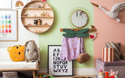KIDS’ ROOMS WITH A MIX OF COLOUR