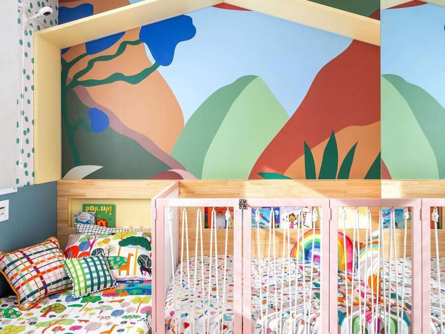 BABY NURSERIES WITH ALLURING COLOUR SCHEMES